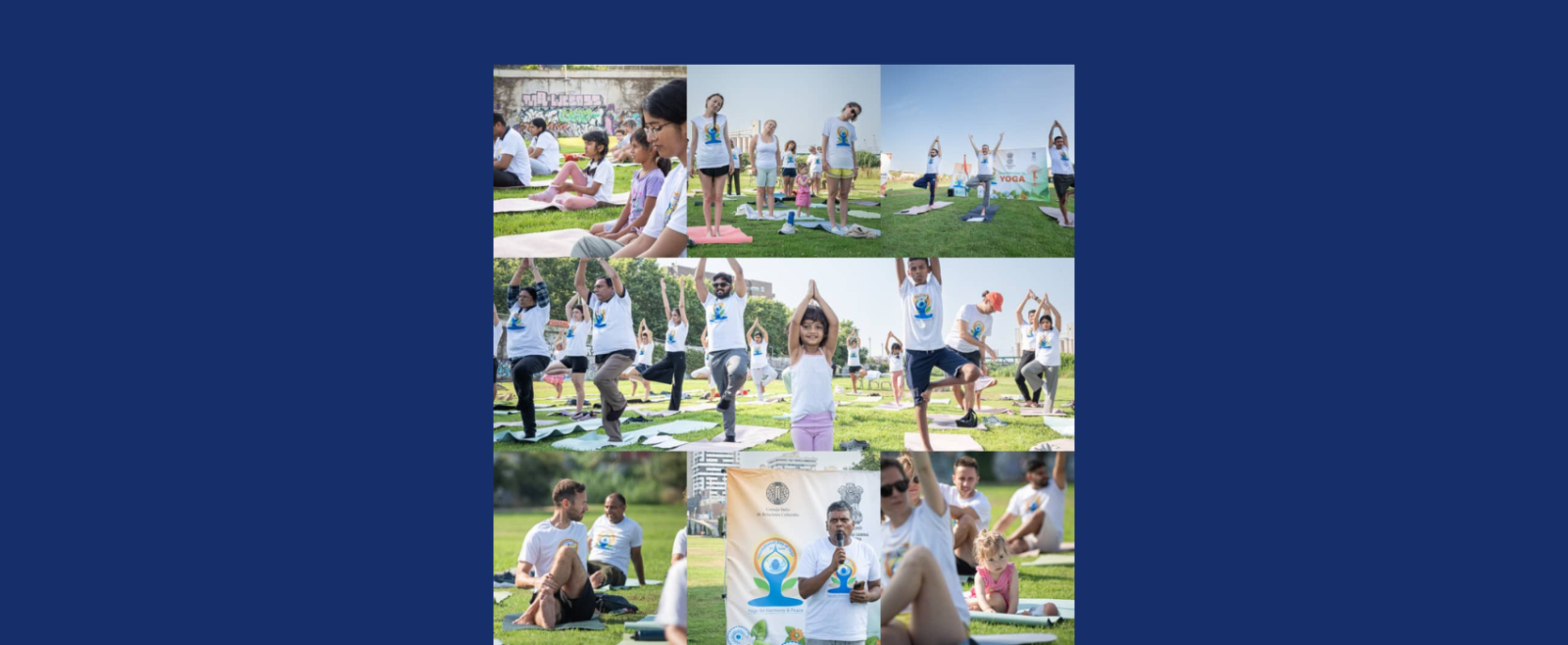 Yoga Day celebrations by CGI barcelona