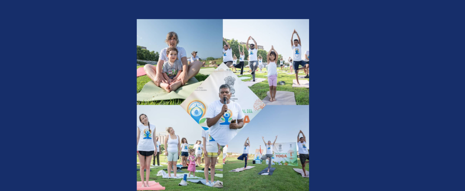 Yoga Day celebrations by CGI barcelona