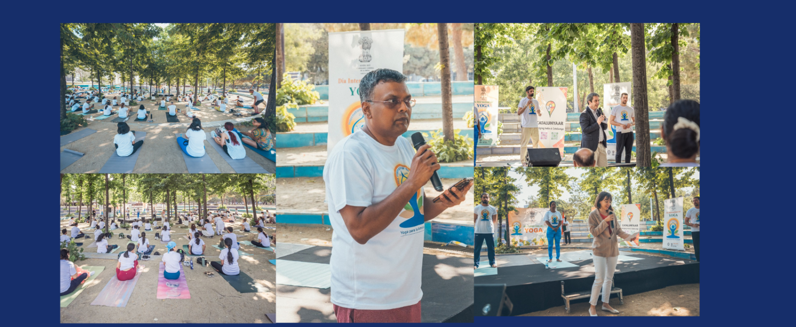 Yoga Day celebrations by CGI barcelona