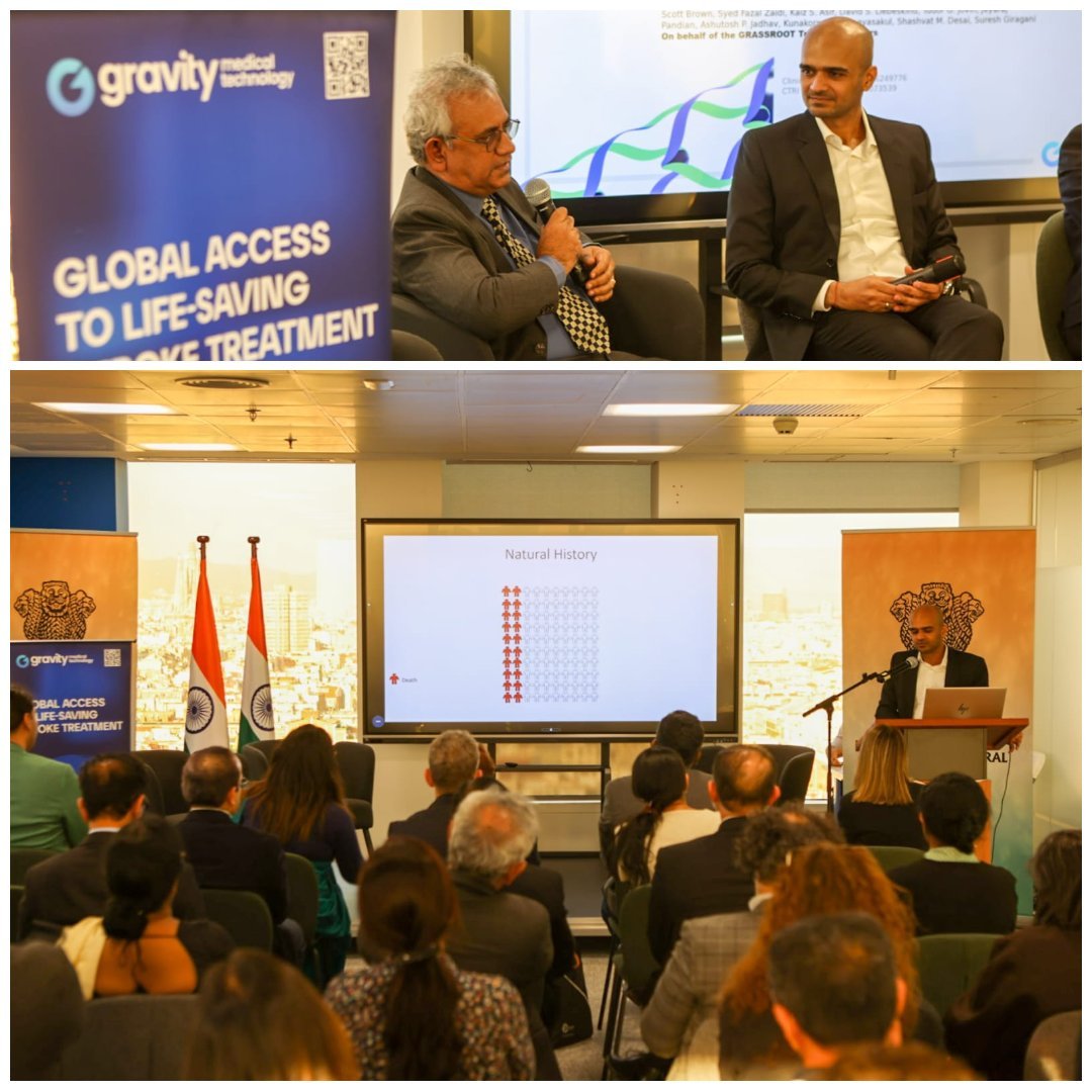 CGI hosted Celebrating India’s Leadership in Stroke Innovation in collaboration with the GRASSROOT Trial Leadership Team