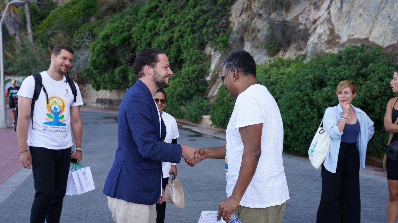 12th International Yoga Day Celebration in Lloret de Mar.