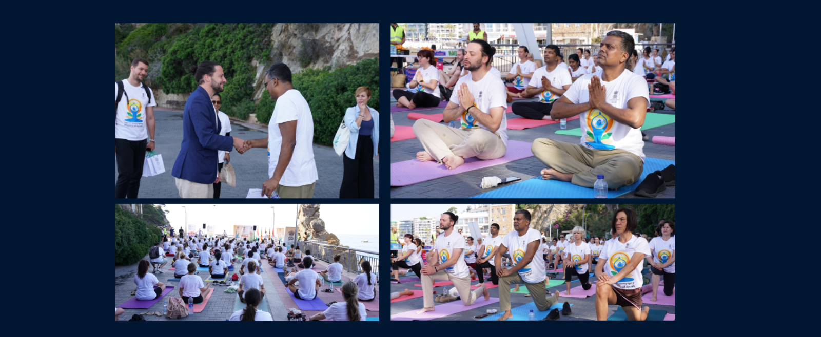 12th International Yoga Day Celebration in Lloret de Mar.