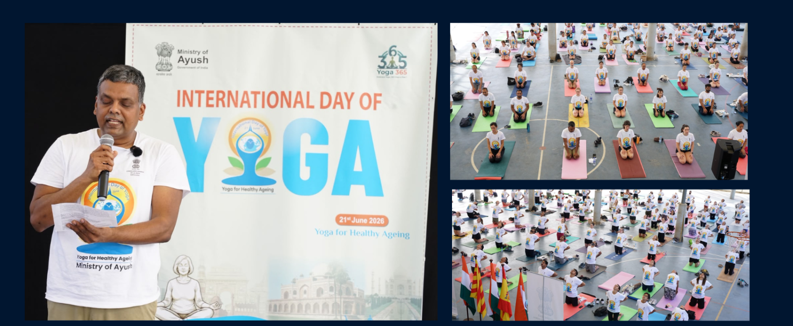 12th International Yoga Day Celebration in Barcelona